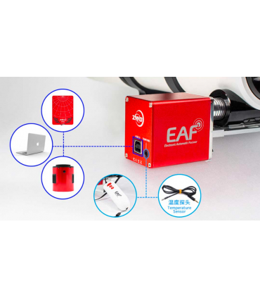 Sistema de enfoque motorizado ZWO EAF con fuente de alimentación de 5 V a través de USB