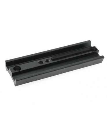 TS-Optics Vixen-EQ5 dovetail bar Level with slot and photo thread - L-137 mm