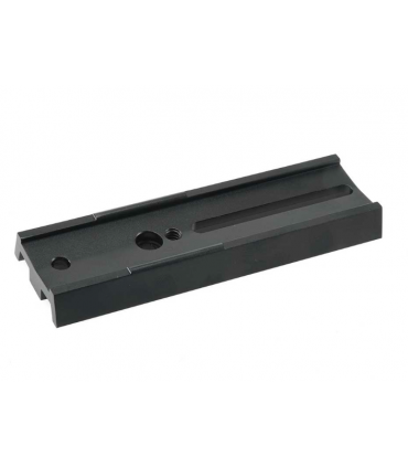 TS-Optics Vixen-EQ5 dovetail bar Level with slot and photo thread - L-137 mm
