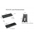 TS-Optics Vixen-EQ5 dovetail bar Level with slot and photo thread - L-137 mm
