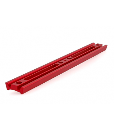 Barra de cola de milano TS-Optics Vixen-EQ5 Level - L-335 mm - construcción de perfil