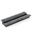Barra de cola de milano TS-Optics Vixen-Level - longitud 180 mm, con soporte ancho