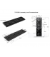 Barra de cola de milano TS-Optics - Losmandy-Level, soporte plano, longitud 356 mm