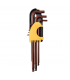 TS-Optics Allen key set - inch L-key set 9 pieces