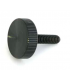 Fototornillo - 1/4" - cabeza moleteada - largo 19mm