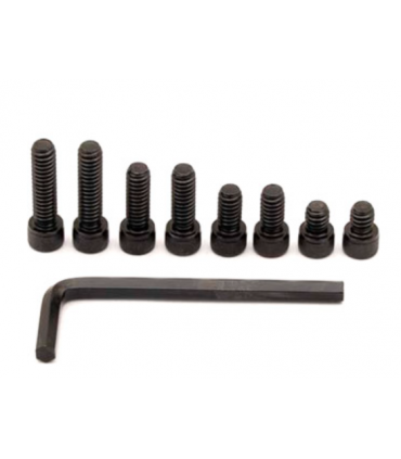 Juego de tornillos Allen de 1/4" con llave