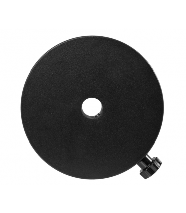 TS-Optics Contrapeso de 5,1 kg con diámetro de perforación de 19,5 mm - negro