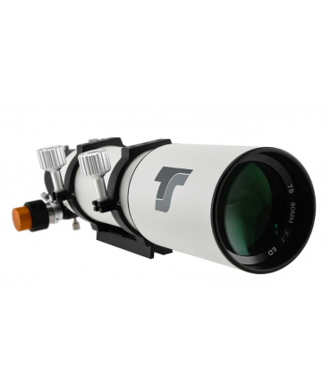 Refractor TS-Optics ED APO 80 mm f/7 con enfocador R&P de 2,5"
