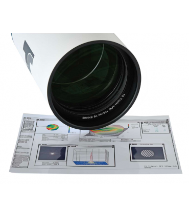 TS-Optics CF-APO 70 mm f/6 FPL55 Triplete APO refractor con certificado