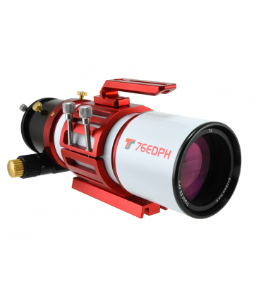 Refractor apocromático triplete TS Optics 76 mm f/5.5