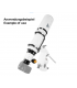 copy of TS-Optics APO refractor 106/700mm - FDC100 triple lens from Japan