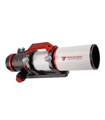 TS-Optics 70 mm f/5 Quadruplet Flatfield Apo con lente FPL53 de 3 elementos
