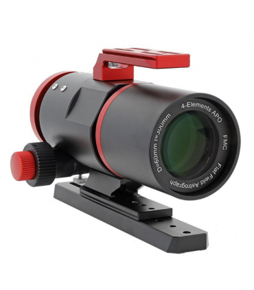 TS-Optics Astrógrafo APO de campo plano cuádruple de 60 mm f/5 con lente FPL53