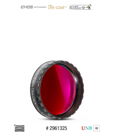 1¼" (3.5nm) ultra-narrow band H-alpha filter: optimized for CMOS