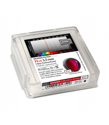 1¼" (3.5nm) ultra-narrow band H-alpha filter: optimized for CMOS