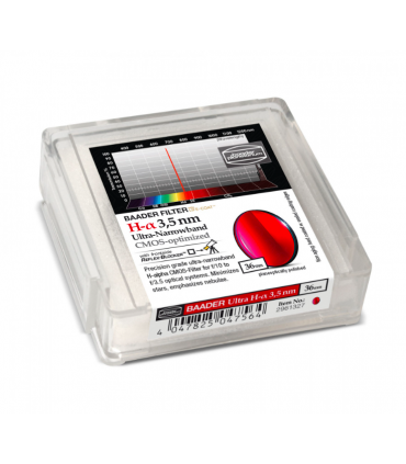 36mm (3.5nm) ultra narrow band H-alpha filter - CMOS optimized
