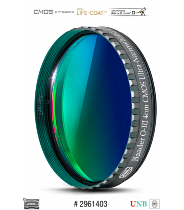 2" O-III Ultra Narrowband Filter (4nm): Optimized CMOS