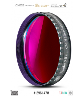 Filtro de banda ultra estrecha S-II de 2" (4 nm): CMOS optimizado