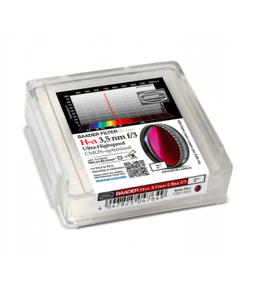 2" f/3 (3.5nm) ultra-high-speed H-alpha filter: optimized for CMOS