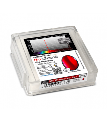 Filtro de ultra alta velocidad H-alpha 36 mm f/3 (3,5 nm) – CMOS optimizado