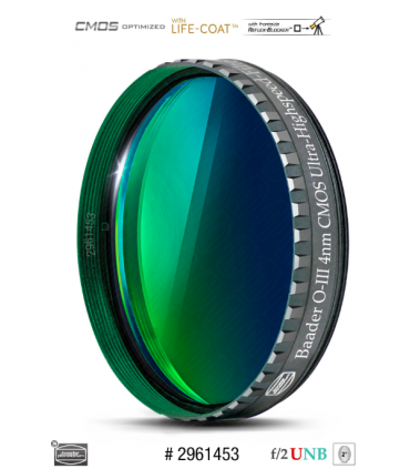 Filtro de ultra alta velocidad O-III 2" f/2 (4nm) – CMOS optimizado