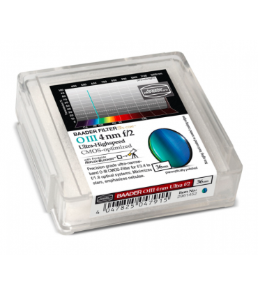Filtro de ultra alta velocidad O-III de 36 mm f/2 (4 nm) – CMOS optimizado
