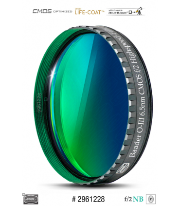 Filtro de alta velocidad O-III 2" f/2 (6,5 nm) - CMOS optimizado