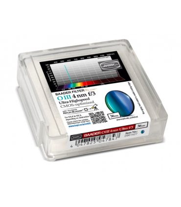36mm f/3 (4nm) Ultra High Speed O-III Filter – Optimized CMOS