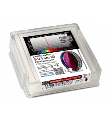 Filtro de ultra alta velocidad S-II 2" f/3 (4nm) – CMOS optimizado