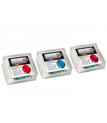 Conjunto de filtros de alta velocidad Baader 6.5nm f/2 de 50.4 mm - CMOS optimizado (H-alpha / O-III / S-II)