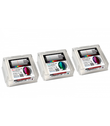 2" Ultra High Speed 3.5 / 4nm f/3 Filter Set: Optimized CMOS (H-alpha / O-III / S-II)