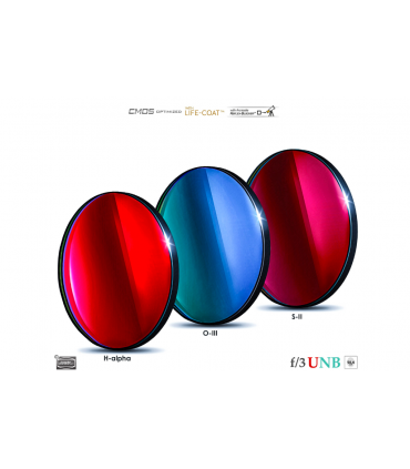 50.4mm 3.5/4nm f/3 Ultra High Speed Filter Set - Optimized CMOS (H-alpha / O-III / S-II)