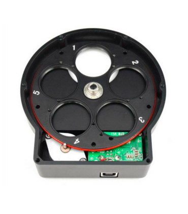 ZWO motorized filter wheel for 5x 1.25" or 5x 31 mm filters