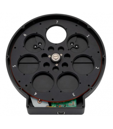 Rueda de filtros electrónica ZWO para filtros de 7x 36 mm - versión más grande