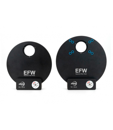 Rueda de filtros electrónica ZWO para filtros de 7x 36 mm - versión más grande