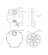 ZWO electronic filter wheel for 7x 36mm filters - larger version