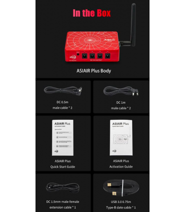 ZWO ASIAIR Plus control of ASI cameras and mounts via tablets and smartphones