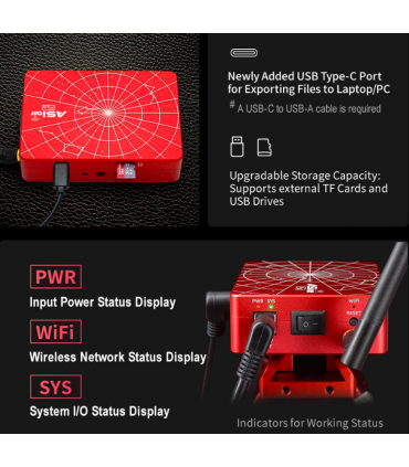 Control ZWO ASIAIR Plus de cámaras y monturas ASI a través de tabletas y teléfonos inteligentes