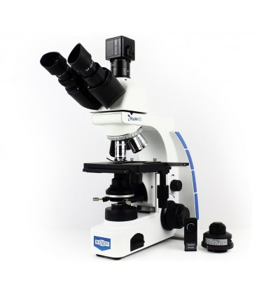 Microscopio HAXON AQUILES II A-D203iL  TRINOCULAR LED 5W Campo Oscuro de INMERSION. Cámara APTINA 5.0