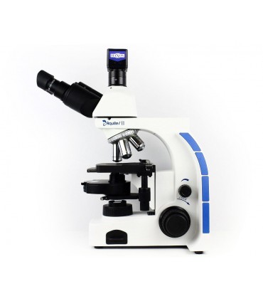 Microscopio HAXON AQUILES II A-PH203iH  TRINOCULAR Halógeno 30W CONTRASTE DE FASES