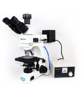 Microscopio HAXON AQUILES II A-MRT203iH Camara APTINA 5.0  TRINOCULAR METALURGICO Reflejada