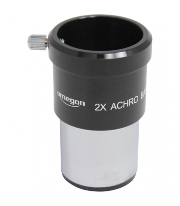 Omegon 2x Barlow lens, achromatic, 1.25"