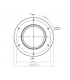 Adaptador TS-Optics a M54 para correctores ASA con brida adaptadora
