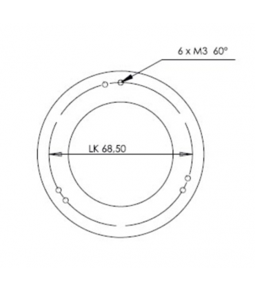 TS-Optics Single Connection Adapter for the TS-Optics Giant Off Axis Guider