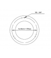Adaptador de conexión individual TS-Optics para el TS-Optics Ultra Gigant Off Axis Guider
