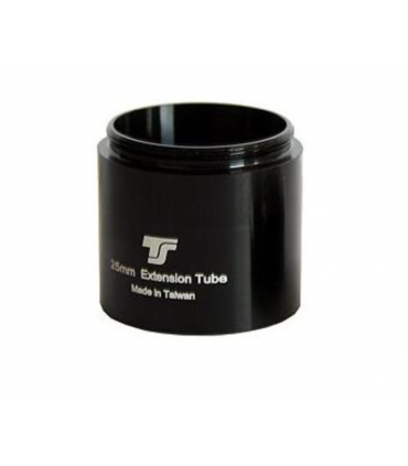Tubo de extensión TS-Optics de 1,25" con rosca de filtro - 25 mm de longitud