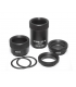 Anillos de extensión de montura C TS para lentes con montura C - 6 piezas