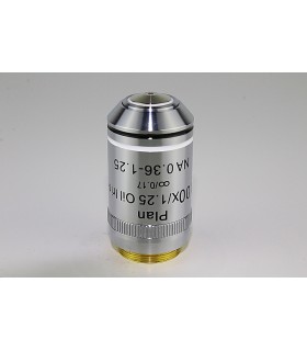 Objetivo PLANO INFINTO IPCS 100x (S) oil. with iris 0.55-1.25 n.a.