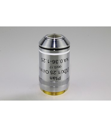 Objetivo PLANO INFINTO IPCS 100x (S) oil. with iris 0.55-1.25 n.a.