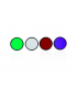 Juego de filtros Optolong LRGB + H-alpha 7 nm, enchufe de 2"